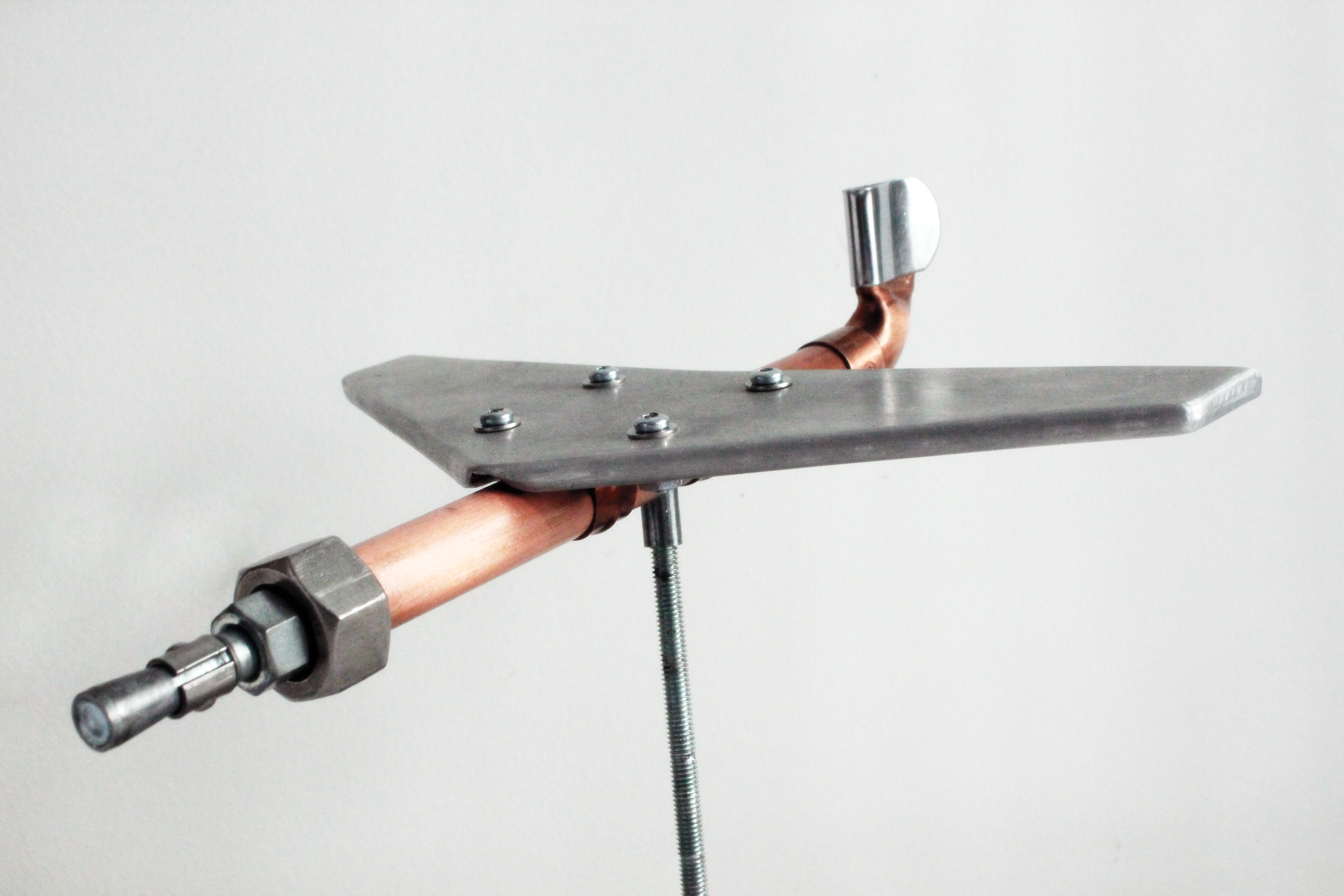 Copper and aluminum plane